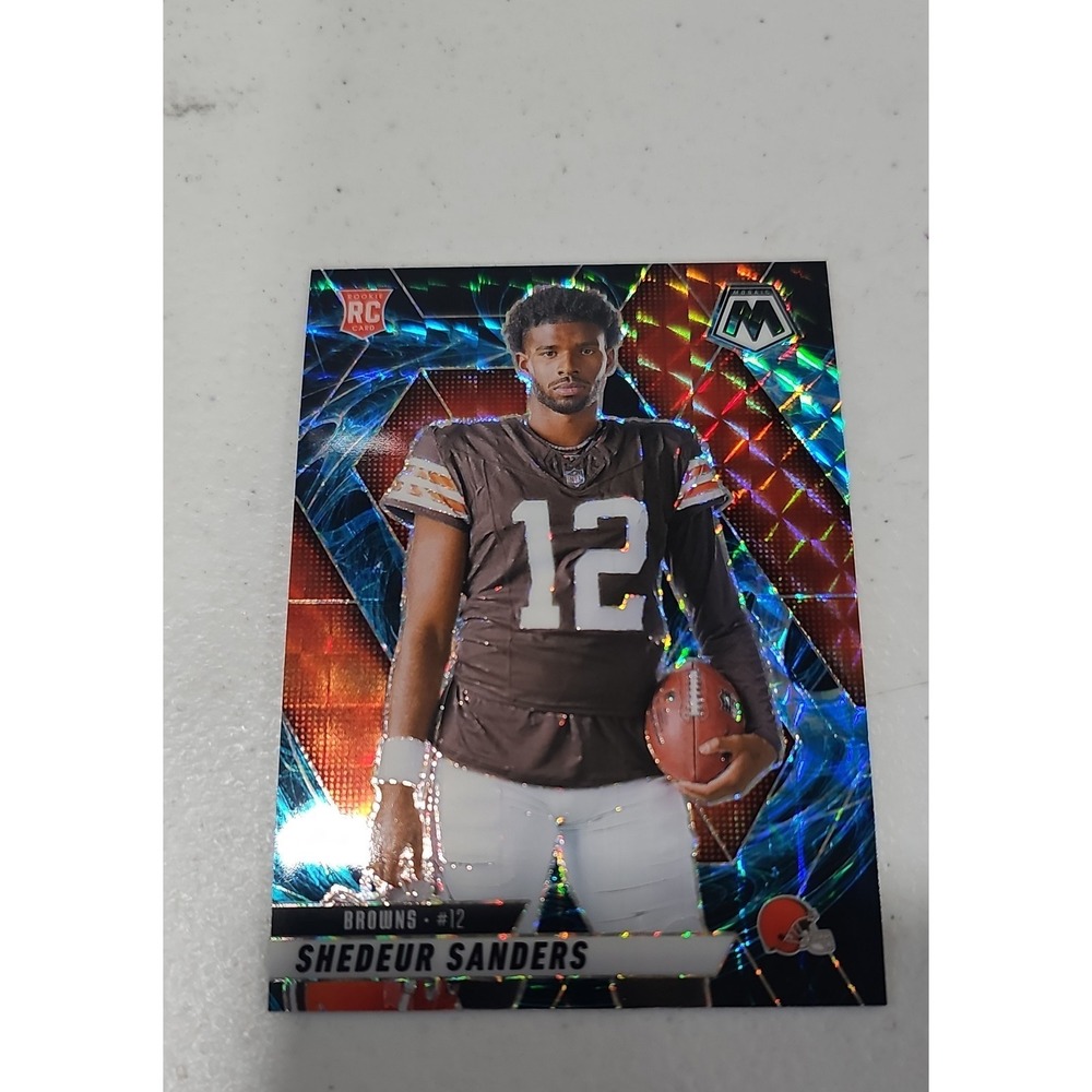 2025 Panini Mosaic - Rookie Variations Shedeur Sanders #290 Genesis Mosaic Prizm